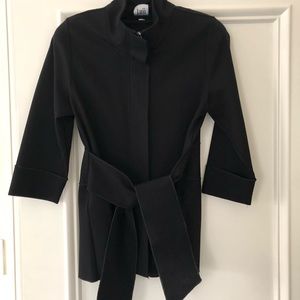 Black zip up jacket